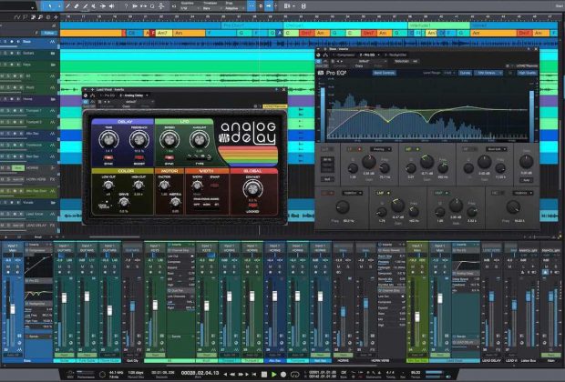 PreSonus StudioOne 5 daw professional audio artist software virtual mix edit rec studio pro audiofader