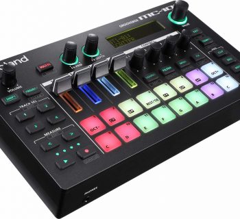 Roland MC-101 hardware dj digital groovebox performance zenology rolandcloud test audiofader andrea maio