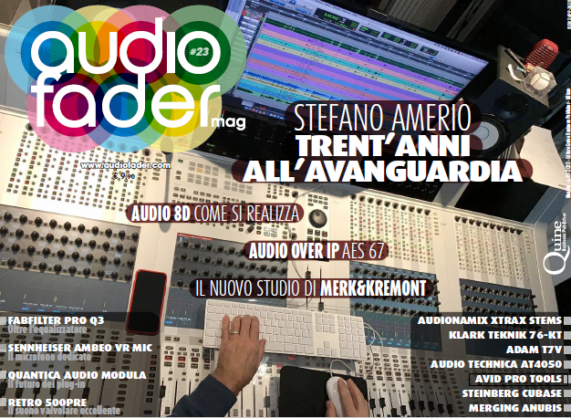 Audiofader #23 - Stefano Amerio, AES 67, Audio8D