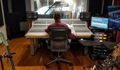 Audient ASP8024 Shed Studios rec pro studio hardware analog vintage console banco leading tech audiofader