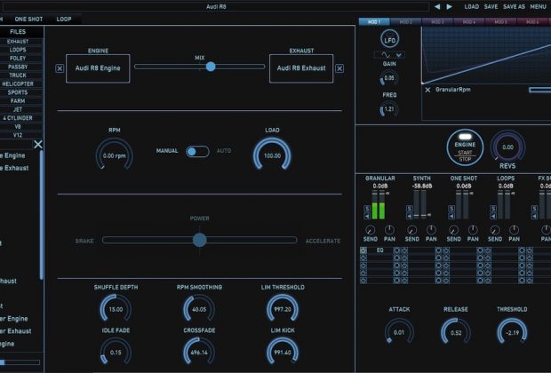 Krotos Audio Igniter sound design fx test vincenzo bellanova audiofader gui