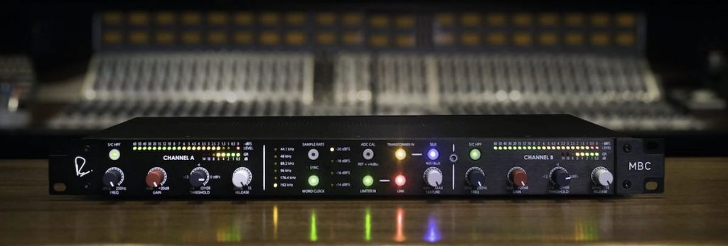 Rupert Neve Designs MBC convertitore converter hardware outboard rack midiware audiofader