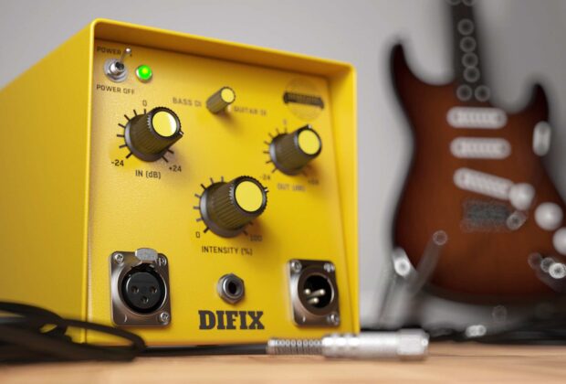 united plugins difix d.i. box plug-in software DAW chitarra guitar bass audiofader