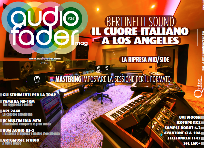 Audiofader #24 - rec, mix, mastering, produzione e recensioni