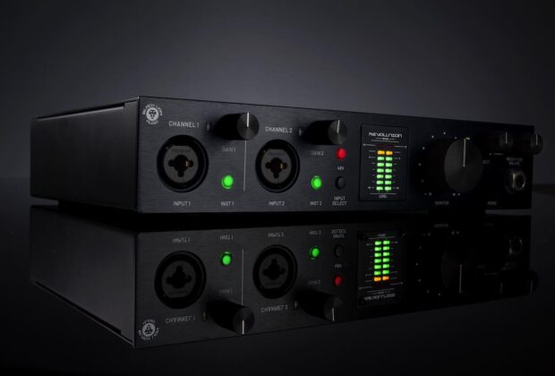 Black Lion Audio - Revolution 2x2 interfaccia audio home mobile recording studio audiofader