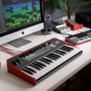 Ik Multimedia UNO Synth Pro Desktop sintetizzatore hardware digital audiofader mogar