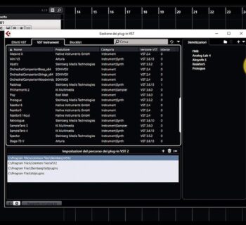 Steinberg Cubase 10.5 tutorial virtual instrument plugin pierluigi bontempi youtube video daw software audiofader