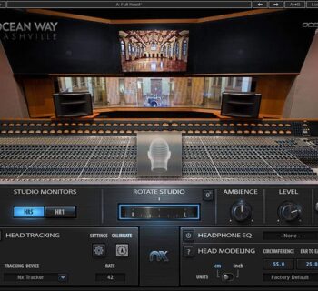 Waves NX Ocean Way Nashville studio recording mixing plug-in audio pro software audiofader