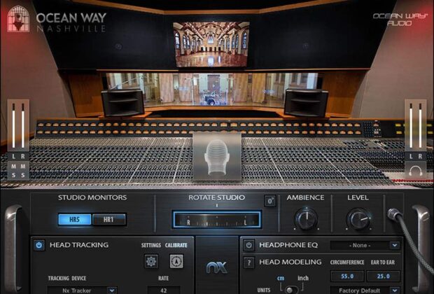 Waves NX Ocean Way Nashville studio recording mixing plug-in audio pro software audiofader