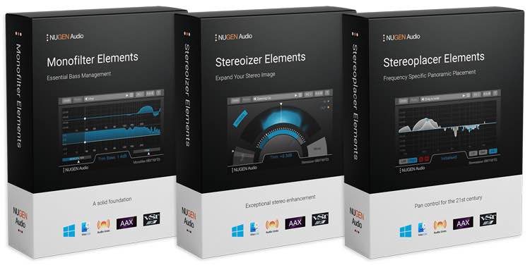 Nugen Audio Focus Elements bundle software plug-in audio mixing audiofader producer
