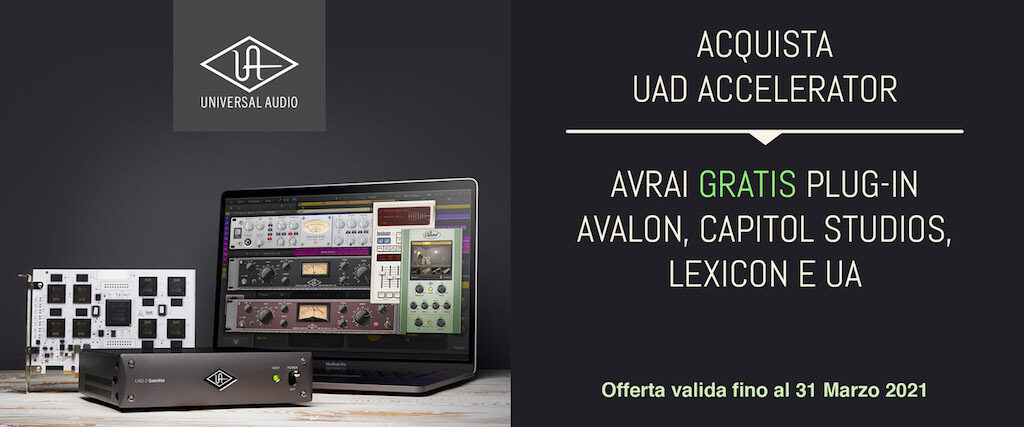 Universal Audio UAD Broadcast Promo plug-in bundle software mixing producer midiware audiofader
