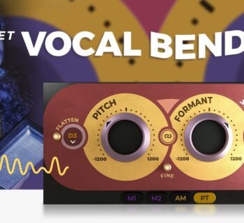Waves Vocal Bender software plug-in audio vox pitch correction audiofader mixing