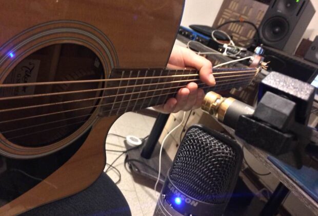 tutorial recording ms mid side mic studio registrazione andrea scansani audiofader gutiar chitarra