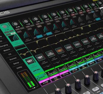 Allen&Heath Avantis firmware update software mixer live hardware exhibo audiofader