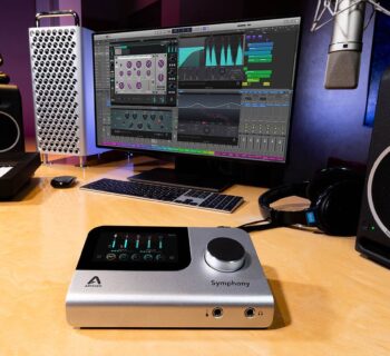 Apogee Symphony Desktop hardware audio interfaccia recording home project studio soundwave audiofader