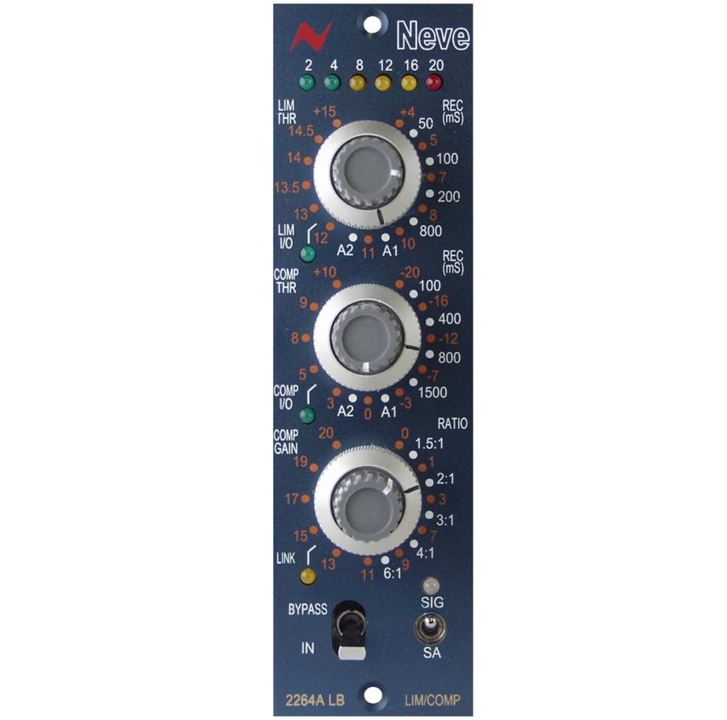 NEVE 2264ALB hardware rack api500 comp limiter mixing funky junk luca pilla test audiofader prezzo