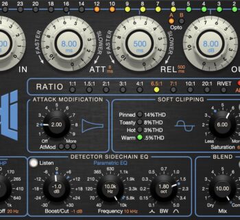 Empirical Labs Arousor plug-in audio mixing software daw audiofader distressor