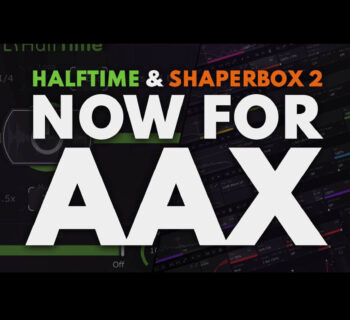 Cableguys Halftime Shaperbox AAX plug-in audio mix audiofader