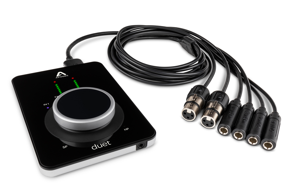 Apogee Duet 3 interfaccia audio dsp portatile mobile daw hardware recording home soundwave strumentimusicali