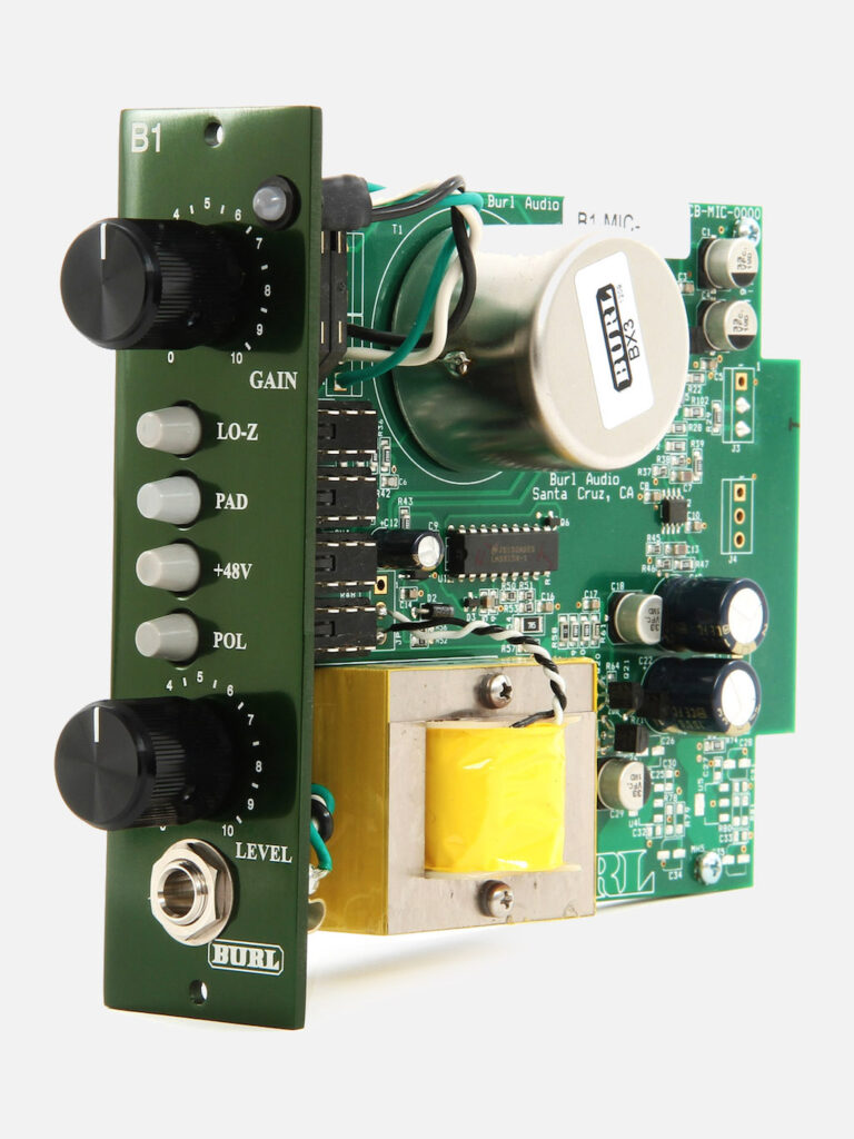 Burl Audio B1 preamp hardware rack api500 recensione test review audio pro recording audiofader mattia panzarini digiland