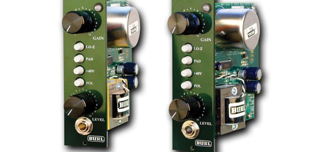 Burl Audio B1 B1D preamp hardware rack api500 recensione test review audio pro recording audiofader mattia panzarini digiland