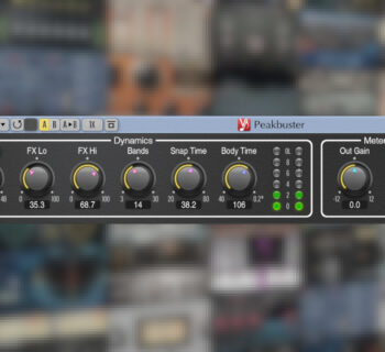 Voxengo Peakbuster software plug-in audio mixing enhancer audiofader