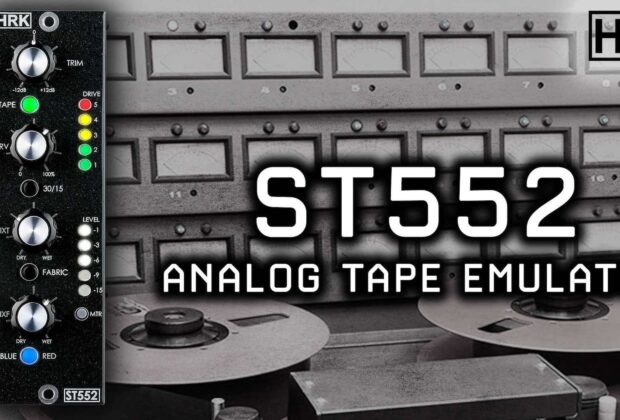 HRK ST552 analog tape emulator nastro distorsione armonica mix mixing api500 outboard audiofader