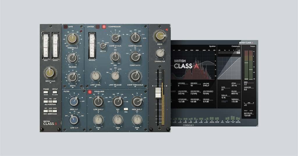 Softube British Class A plug-in audio software daw mixing audiofader midiware