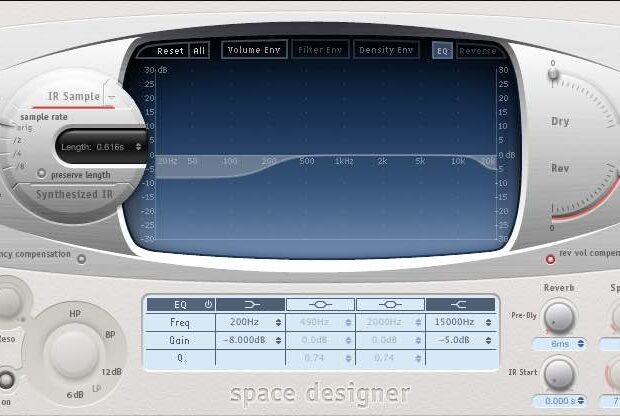 tutorial 3 space reverb fx plug-in audio softawre daw andrea scansani mix audiofader