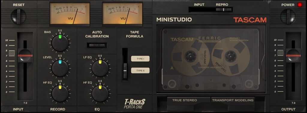 Ik Multimedia Tascam Tape Collection virtual software plug-in audio mixing registratori nastro audiofader
