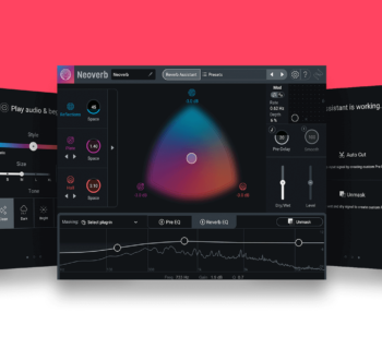 iZotope Neoverb riverbero reverb plug-in audio mixing midiware audiofader test review recensione andrea scansani