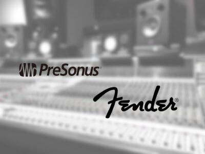 Fender Presonus recording home professional live studio hardware digital midi music audiofader