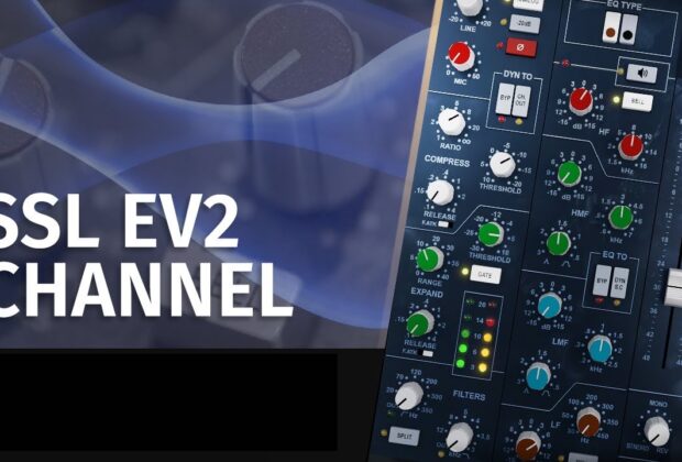 Waves SSL EV2 Channel virtual software mixing daw audio pro audiofader