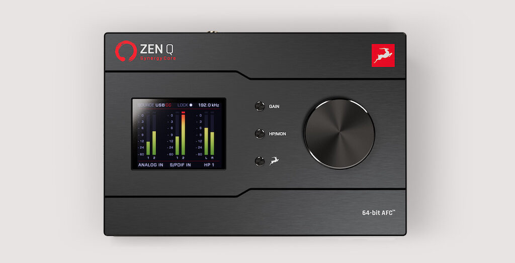Antelope Audio Zen Q Synergy Core usb-c interfaccia audio portatile audiofader recording studio pro audio