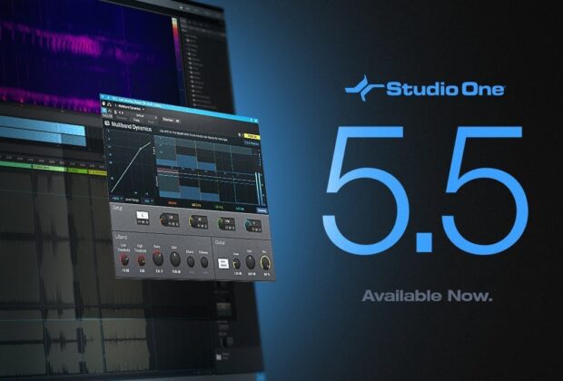 Presonus Studio One 5.5 update aggiornamento software daw virtual mixing processing audio audiofader pro