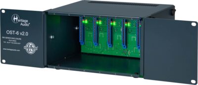 Heritage Audio OST-6 v2 rack lunch box recording mixing api 500 module studio midi music audiofader
