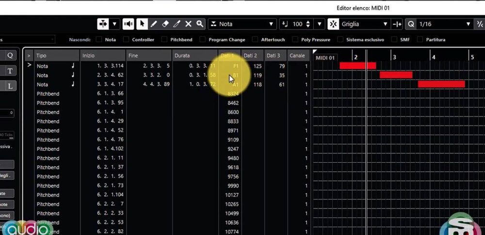Steinberg Cubase tutorial midi software daw virtual audiofader pierluigi bontempi video tutorial