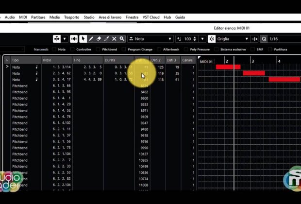 Steinberg Cubase tutorial midi software daw virtual audiofader pierluigi bontempi video tutorial