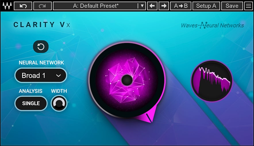 Waves Clarity VX plug-in audio post produzione vox processiong mixing audiofader podcast musician