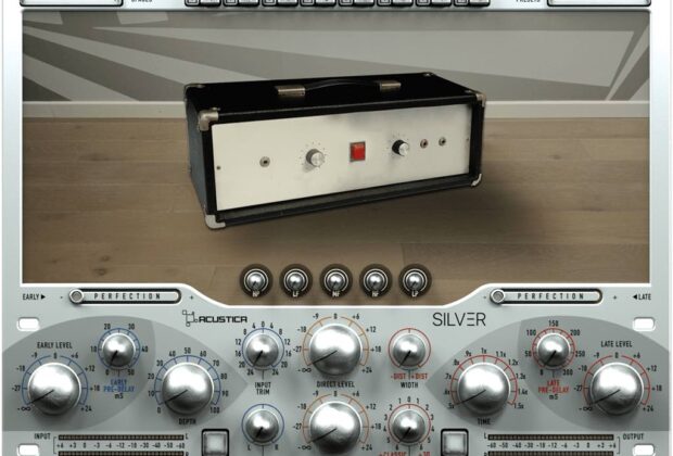 Acustica Audio Silver vol.I software mixing virtual riverbero audiofader
