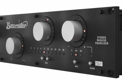 Bettermaker Stereo Passive Equalizer outboard hardware mixing recording daw software audiofader pultec