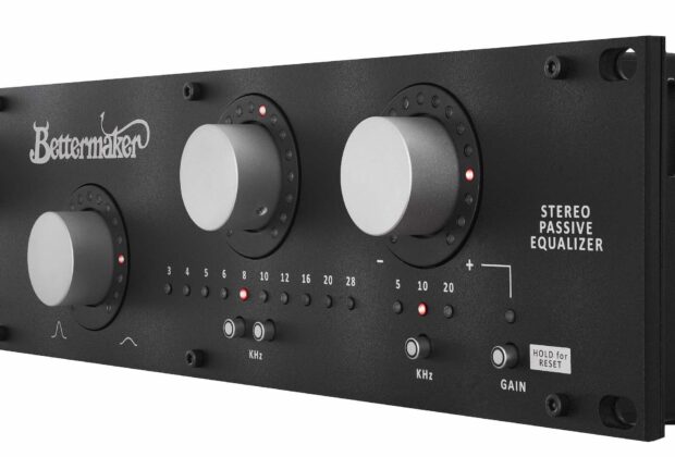 Bettermaker Stereo Passive Equalizer outboard hardware mixing recording daw software audiofader pultec