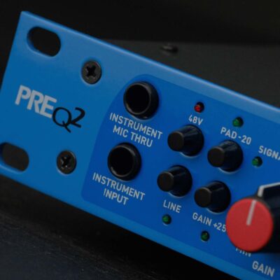 Maag Audio PreQ2 hardware recording studio pro audio pre preamp eq audiofader