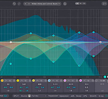 eventide Split EQ plug-in audio software mixing daw virtual andrea scansani test review recensione audiofader