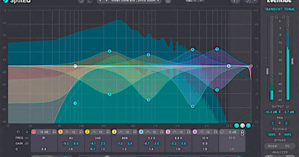 eventide Split EQ plug-in audio software mixing daw virtual andrea scansani test review recensione audiofader