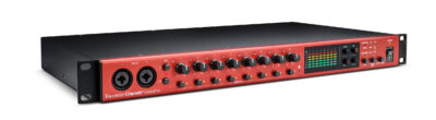 Focusrite Clarett+ OctoPre recording project studio hardware interfaccia audio preamp adat algam eko audiofader