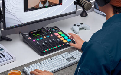 RØDE Rodecaster Pro 2 podcast live streaming audio video mixer midimusic strumentimusicali