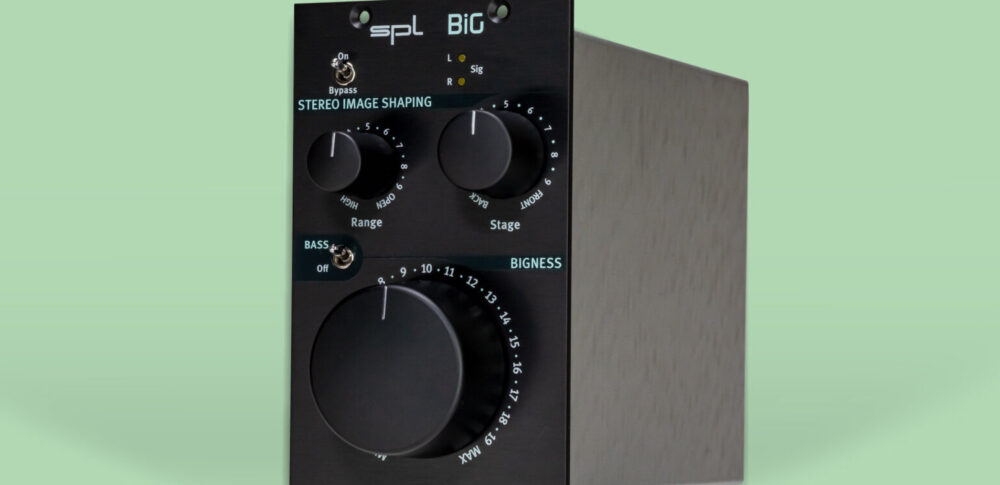 SPL BiG-500 hardware rack api500 recording mixing studio pro audio imager midimusic audiofader