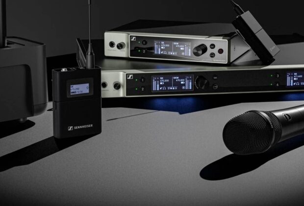 Sennheiser EW-DX microfoni wireless live digital evolution exhibo audiofader