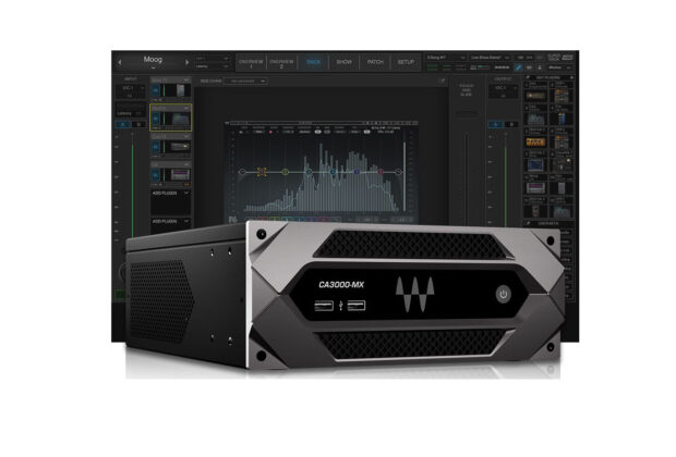 Waves CA3000-MX mixer digitale live installazioni asio dante ethernet audiofader
